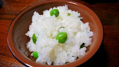 青豆ご飯