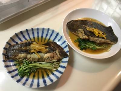 かれいの煮つけ