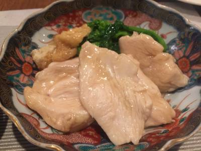 菜の花と鶏むねのサッと煮