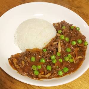 懐かしいハヤシライス