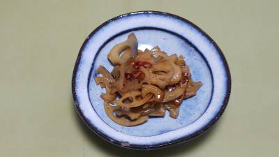 れんこんのきんぴら