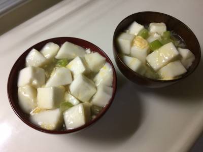 はんぺんの卵とじ