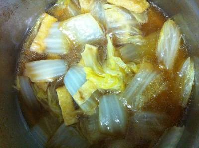 白菜の煮びたし