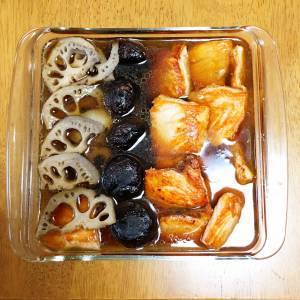 さけとれんこんの焼き漬け