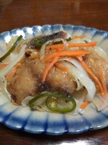 あじの南蛮漬け