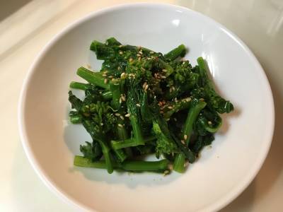 菜の花のおひたし