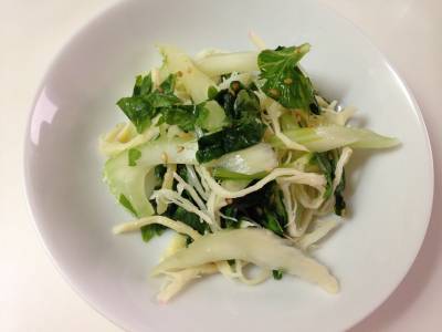 セロリのいかくんあえ