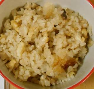 きのこの炊き込みご飯