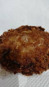 春キャベツのポーク焼きメンチ