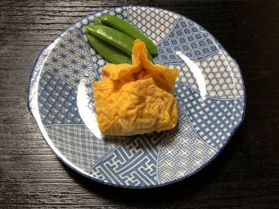 茶巾オムライス