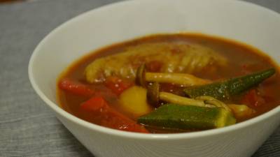 鶏手羽の簡単スープカレー