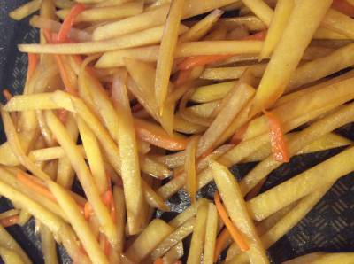 さつまいものきんぴら