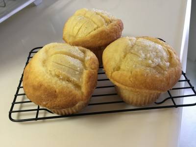 りんごのマフィン