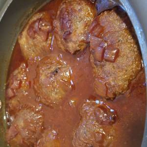 煮込みハンバーグ