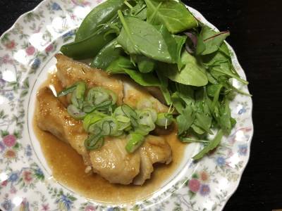 たらのバター焼き