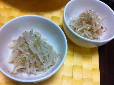 もやしのナムル