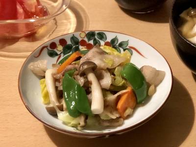 肉野菜炒め