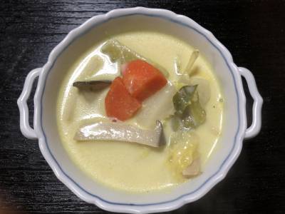 カレークリームスープ