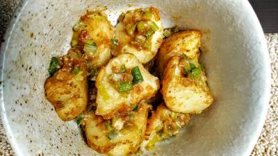 じゃがいものみそ炒め