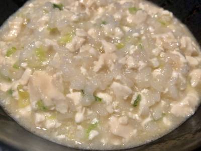 豆腐のとろとろチャーハン