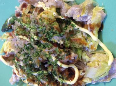 春キャベツの豚平焼き風