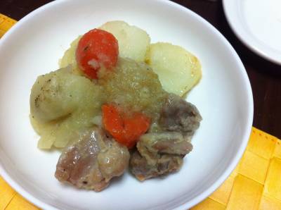 塩鶏じゃが