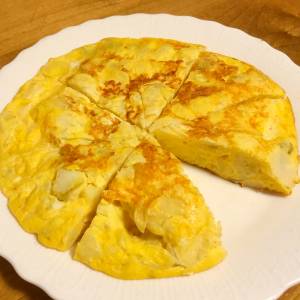 新じゃがのオムレツ