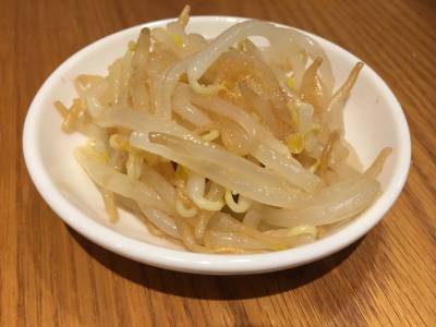 もやしの明太子あえ