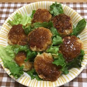 ダブル新たまチキンバーグ