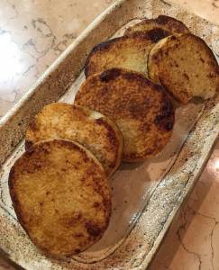 長芋のしょうゆ焼き