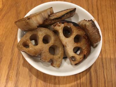 厚切りれんこんのきんぴら