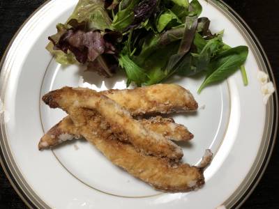 ささ身の竜田揚げ