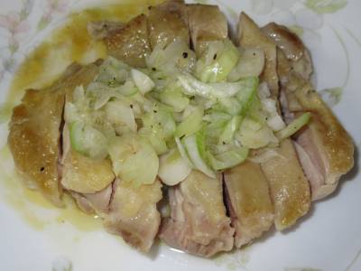 チキンソテー ねぎ塩だれ