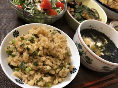 ツナの和風炊き込みご飯