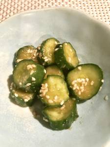 きゅうりサラダ