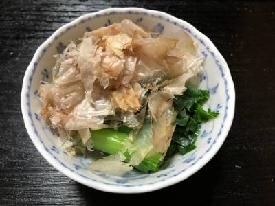 小松菜のだしびたし