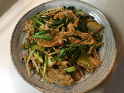 豚キムチ炒め