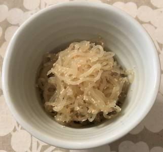 たらこと糸こんにゃくのさんしょういり煮