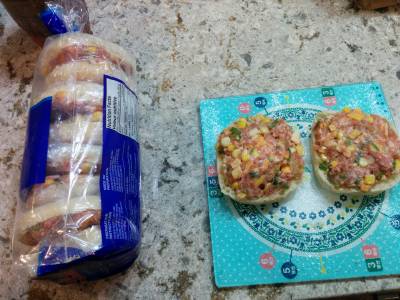 ねぎ豚マフィン