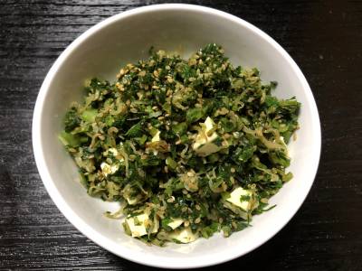 かぶじゃこチーズのおにぎりの素