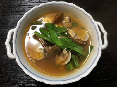 豆腐とキムチのスープ