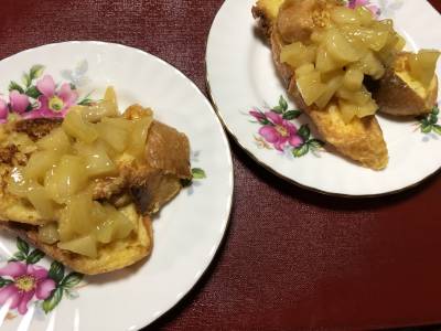 バゲットのフレンチトースト