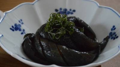 秋なすの煮物