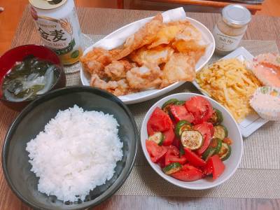 鶏のから揚げ