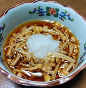 えのき茸のつくだに風