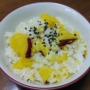 さつまいもご飯