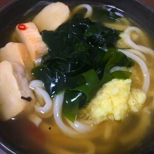 わかめうどん