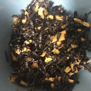 ひじきのしょうが煮