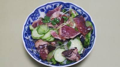 かつおのちらしずし