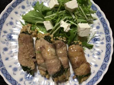 えのきの豚肉巻き